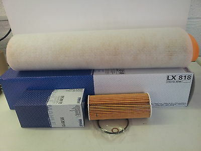 KNS Complete Service Kit For BMW 318d 320d E46 2.0 Diesel (01-05) - Oil, Fuel, Air, Cabin Filters